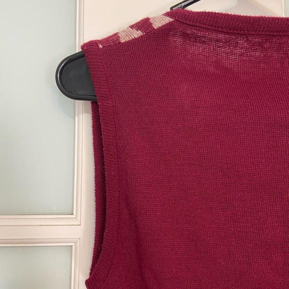 VINTAGE 1960 Sweater Vest - Picture 2 of 2